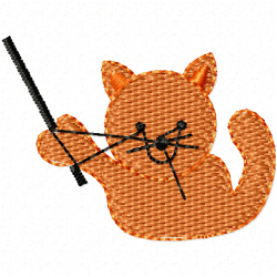 Cats Embroidery Design 9 Cats Embroidery Design 9